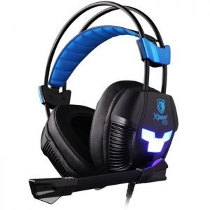 SADES Gaming Headset Xpower Plus, Vibration, USB, 40mm ακουστικά | Συνοδευτικά PC | elabstore.gr
