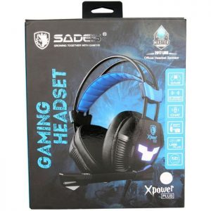 SADES Gaming Headset Xpower Plus, Vibration, USB, 40mm ακουστικά | Συνοδευτικά PC | elabstore.gr