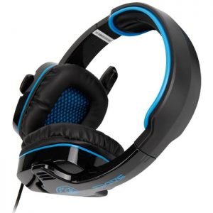 SADES Gaming Headset Gpower με 40mm πανίσχυρα ακουστικά, Blue | Συνοδευτικά PC | elabstore.gr