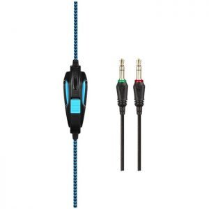 SADES Gaming Headset Gpower με 40mm πανίσχυρα ακουστικά, Blue | Συνοδευτικά PC | elabstore.gr