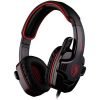 SADES Gaming Headset Gpower με 40mm πανίσχυρα ακουστικά, Red | Συνοδευτικά PC | elabstore.gr