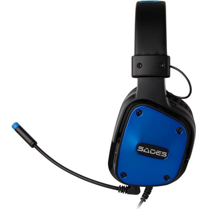 SADES Gaming Headset Dpower, 3.5mm, 40mm ακουστικά, Blue | eLabstore.gr SADES Gaming Headset Dpower, 3.5mm, 40mm ακουστικά, Blue | Συνοδευτικά PC | elabstore.gr