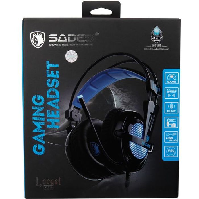 SADES Gaming Headset Locust Plus, USB, 7.1CH με 40mm ακουστικά | eLabstore.gr SADES Gaming Headset Locust Plus, USB, 7.1CH με 40mm ακουστικά | Συνοδευτικά PC | elabstore.gr