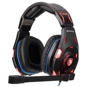 SADES Gaming Headset Knight Pro, USB, Bongiovi Acoustics DPS | Συνοδευτικά PC | elabstore.gr