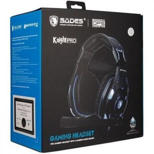 SADES Gaming Headset Knight Pro, USB, Bongiovi Acoustics DPS | Συνοδευτικά PC | elabstore.gr
