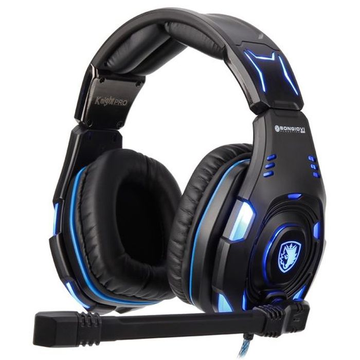 SADES Gaming Headset Knight Pro, USB, Bongiovi Acoustics DPS | Συνοδευτικά PC | elabstore.gr