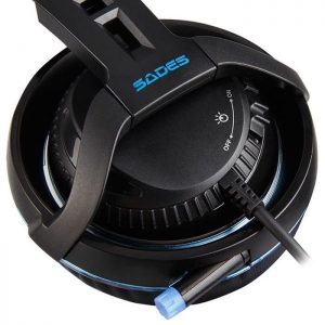 SADES Gaming Headset Diablo, USB, Realtek Audio, RGB LED | Συνοδευτικά PC | elabstore.gr