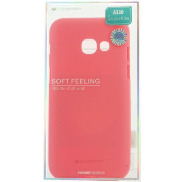 MERCURY Θήκη Soft Feeling Jelly για Samsung A3 2017, Pink | eLabstore.gr MERCURY Θήκη Soft Feeling Jelly για Samsung A3 2017, Pink | Αξεσουάρ κινητών | elabstore.gr
