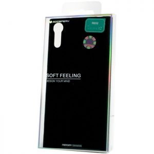 MERCURY Θήκη Soft Feeling Jelly για Sony Xperia XZ (F8332), Black | Αξεσουάρ κινητών | elabstore.gr