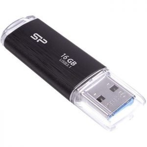 SILICON POWER USB Flash B02, 16GB, USB 3.1v, Black | Συνοδευτικά PC | elabstore.gr