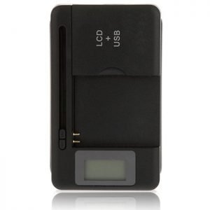 POWERTECH Φορτιστής Μπαταρίας smartphones SS-8, LCD Οθόνη, USB, Black | Αξεσουάρ κινητών | elabstore.gr