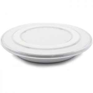 Wireless QI charger pad S6, 1A, White | Αξεσουάρ κινητών | elabstore.gr