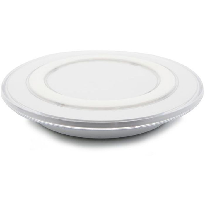 Wireless QI charger pad S6, 1A, White | eLabstore.gr Wireless QI charger pad S6, 1A, White | Αξεσουάρ κινητών | elabstore.gr