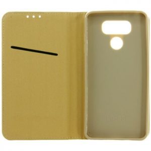 POWERTECH Θήκη Magnet Book για LG G6, Gold, Blister | Αξεσουάρ κινητών | elabstore.gr
