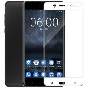 POWERTECH Tempered Glass 3D Full Face για Nokia 3, White | Αξεσουάρ κινητών | elabstore.gr