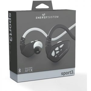 ENERGY SISTEM Bluetooth earphones Sport 3 με μικρόφωνο, ασημί | Αξεσουάρ κινητών | elabstore.gr