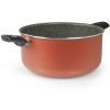 FLONAL Κατσαρόλα αντικολλητική Pepita Granit 24cm με λαβή βακελίτη | Οικιακές & Προσωπικές Συσκευές | elabstore.gr