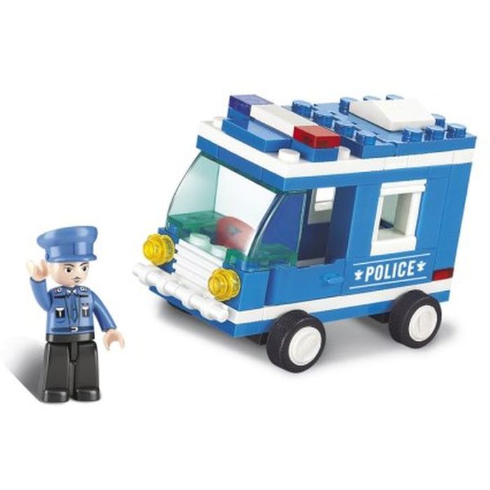 SLUBAN Τουβλάκια Town, Police Van M38-B0177, 64τμχ | eLabstore.gr SLUBAN Τουβλάκια Town, Police Van M38-B0177, 64τμχ | Παιχνίδια | elabstore.gr