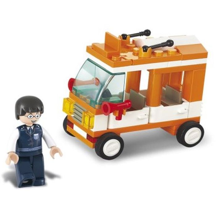 SLUBAN Τουβλάκια Town, Mini Bus M38-B0179, 72τμχ | eLabstore.gr SLUBAN Τουβλάκια Town, Mini Bus M38-B0179, 72τμχ | Παιχνίδια | elabstore.gr