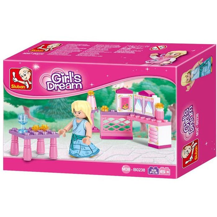 SLUBAN Τουβλάκια Girls Dream, Princess M38-B0238, 35τμχ | eLabstore.gr SLUBAN Τουβλάκια Girls Dream, Princess M38-B0238, 35τμχ | Παιχνίδια | elabstore.gr
