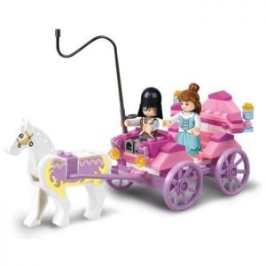 SLUBAN Τουβλάκια Girls Dream, Princess Carriage M38-B0239, 99τμχ | Παιχνίδια | elabstore.gr