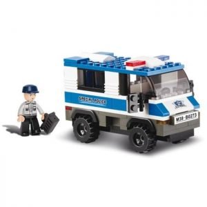 SLUBAN Τουβλάκια Police, Prisoner Trasporterer M38-B0273, 126τμχ | Παιχνίδια | elabstore.gr