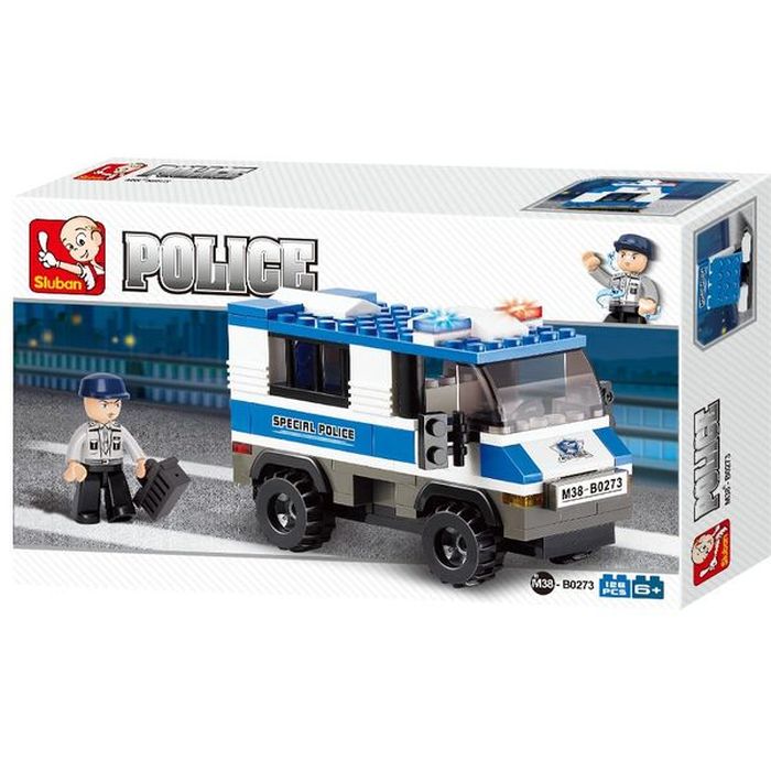 SLUBAN Τουβλάκια Police, Prisoner Trasporterer M38-B0273, 126τμχ | eLabstore.gr SLUBAN Τουβλάκια Police, Prisoner Trasporterer M38-B0273, 126τμχ | Παιχνίδια | elabstore.gr
