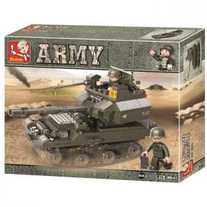 SLUBAN Τουβλάκια Army, Tank M38-B0282, 178τμχ | Παιχνίδια | elabstore.gr