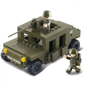 SLUBAN Τουβλάκια Army, Armoured Car M38-B0297, 175τμχ | Παιχνίδια | elabstore.gr