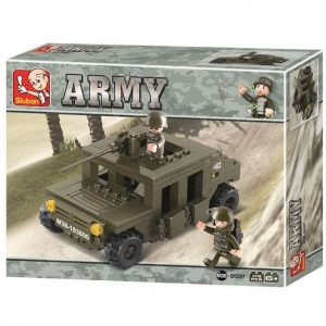 SLUBAN Τουβλάκια Army, Armoured Car M38-B0297, 175τμχ | Παιχνίδια | elabstore.gr