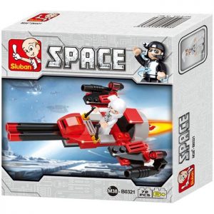 SLUBAN Τουβλάκια Space, Space Bomber M38-B0321, 72τμχ | Παιχνίδια | elabstore.gr