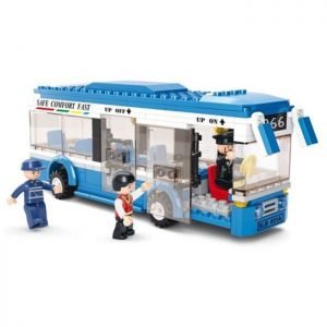 SLUBAN Τουβλάκια Town, City Bus M38-B0330, 235τμχ | Παιχνίδια | elabstore.gr
