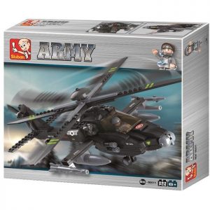 SLUBAN Τουβλάκια Army, Attack Helicopter M38-B0511, 293τμχ | Παιχνίδια | elabstore.gr