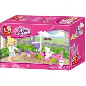 SLUBAN Τουβλάκια Girls Dream, Pet Salon M38-B0515, 30τμχ | Παιχνίδια | elabstore.gr