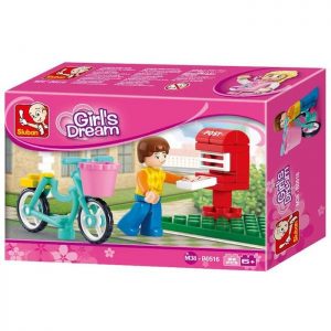 SLUBAN Τουβλάκια Girls Dream, Postman M38-B0516, 29τμχ | Παιχνίδια | elabstore.gr