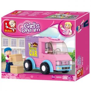 SLUBAN Τουβλάκια Girls Dream, Delivery Van M38-B0520, 102τμχ | eLabstore.gr SLUBAN Τουβλάκια Girls Dream, Delivery Van M38-B0520, 102τμχ | Παιχνίδια | elabstore.gr