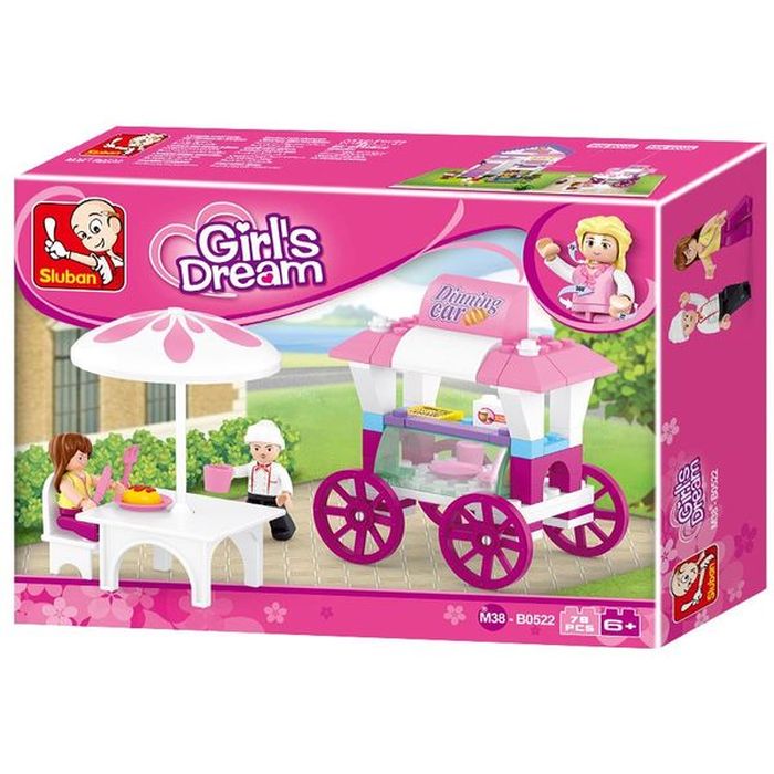 SLUBAN Τουβλάκια Girls Dream, Food Stall M38-B0522, 78τμχ | eLabstore.gr SLUBAN Τουβλάκια Girls Dream, Food Stall M38-B0522, 78τμχ | Παιχνίδια | elabstore.gr