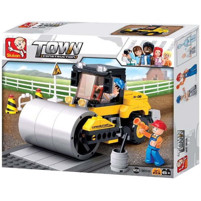 SLUBAN Τουβλάκια Town, Road Roller M38-B0539, 171τμχ | eLabstore.gr SLUBAN Τουβλάκια Town, Road Roller M38-B0539, 171τμχ | Παιχνίδια | elabstore.gr