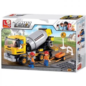 SLUBAN Τουβλάκια Town, Cement Mixer M38-B0550, 296τμχ | Παιχνίδια | elabstore.gr
