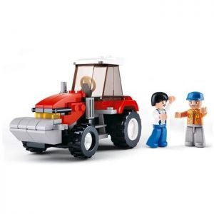 SLUBAN Τουβλάκια Town Farm, Tractor M38-B0556, 102τμχ | Παιχνίδια | elabstore.gr
