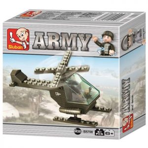 SLUBAN Τουβλάκια Army, Attack Helicopter M38-B5700, 51τμχ | Παιχνίδια | elabstore.gr