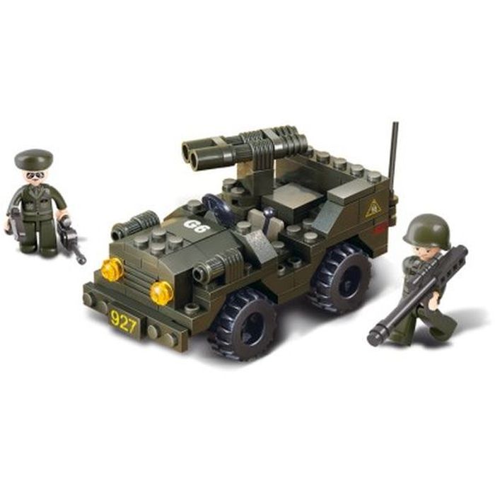SLUBAN Τουβλάκια Army, Jeep M38-B5800, 102τμχ | eLabstore.gr SLUBAN Τουβλάκια Army, Jeep M38-B5800, 102τμχ | Παιχνίδια | elabstore.gr