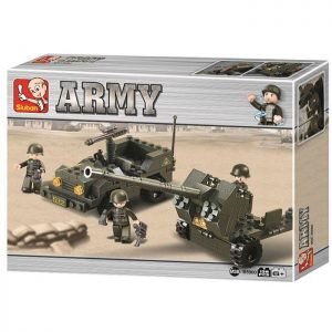SLUBAN Τουβλάκια Army, Anti-Tank Gun M38-B5900, 138τμχ | Παιχνίδια | elabstore.gr