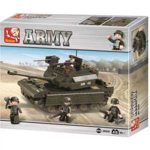SLUBAN Τουβλάκια Army, Tank M38-B6500, 312τμχ | Παιχνίδια | elabstore.gr