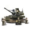 SLUBAN Τουβλάκια Army, Tank M38-B9800, 258τμχ | Παιχνίδια | elabstore.gr