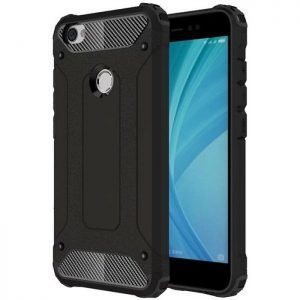 POWERTECH θήκη Hybrid Protect για Xiaomi Redmi Note 5A, μαύρη | Αξεσουάρ κινητών | elabstore.gr