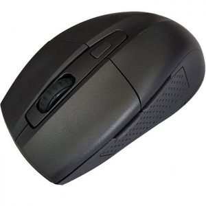 POWERTECH Ασύρματο ποντίκι PT-598, Οπτικό, 1600DPI, 6 πλήκτρα, μαύρο | Συνοδευτικά PC | elabstore.gr