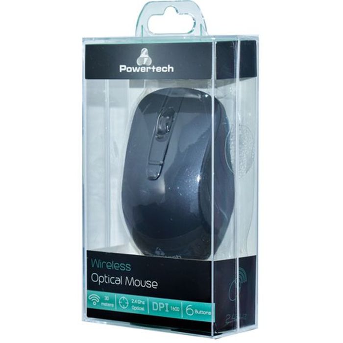 POWERTECH Ασύρματο ποντίκι PT-601, Οπτικό, 1600DPI, 6 πλήκτρα, μαύρο | eLabstore.gr POWERTECH Ασύρματο ποντίκι PT-601, Οπτικό, 1600DPI, 6 πλήκτρα, μαύρο | Συνοδευτικά PC | elabstore.gr