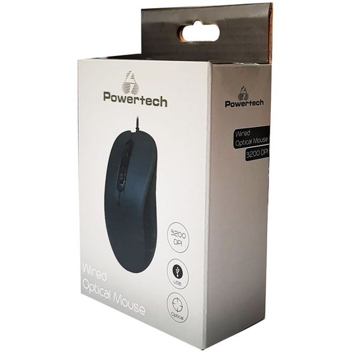 POWERTECH Ενσύρματο ποντίκι, Οπτικό, 3200DPI, USB, 5 πλήκτρα, μαύρο | eLabstore.gr POWERTECH Ενσύρματο ποντίκι, Οπτικό, 3200DPI, USB, 5 πλήκτρα, μαύρο | Συνοδευτικά PC | elabstore.gr