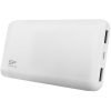 SILICON POWER Power Bank S50 5000mAh, 2x USB Output, White | Αξεσουάρ κινητών | elabstore.gr